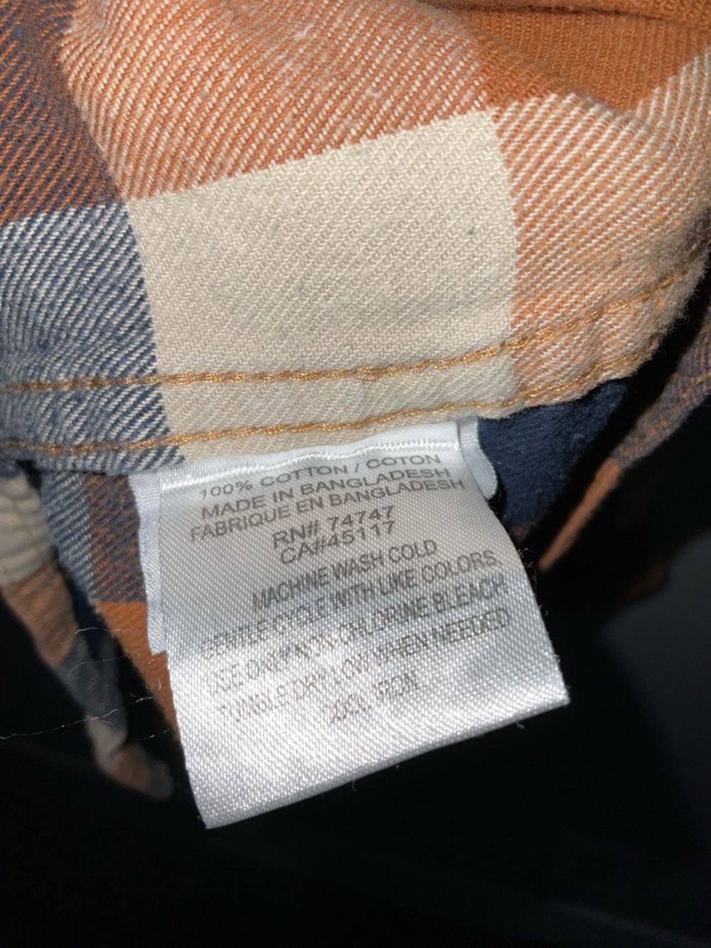 RedHead Plaid Workwear Button-Down Shirt XLT - Picture 5 of 7